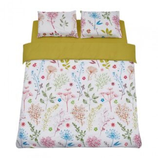 KS MICROFIBER FLOWERS BED LINEN