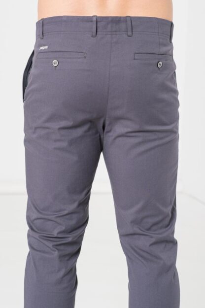 Men's Casual Long Pants Gray S - Image 5