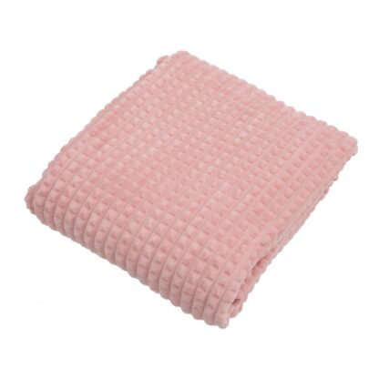 FLANNEL BLANKET 200X220 CM PINK - Image 2