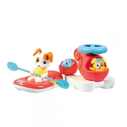 Bath toys, rescue helicopter and boat - Image 3