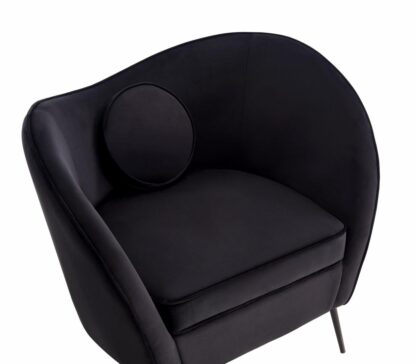 Retro armchair - Black