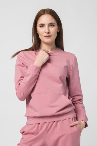 Pink-Xs Women's Casual Cotton Blouse