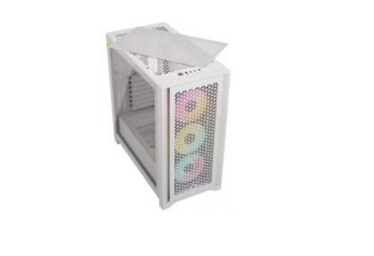 Corsair iCUE 4000D RGB AIRFLOW MID TOWER White - Image 2