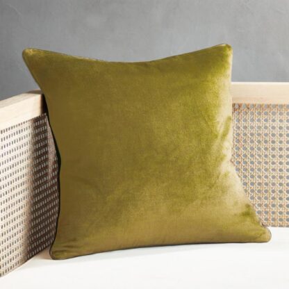 Heinner Home velvet pillowcase, 45x45 cm, Yellow