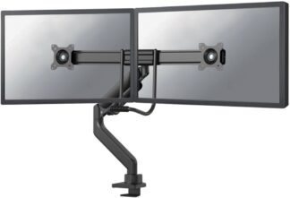 Double monitor arm, Neomounts Full Motion 17-32" 9kg black