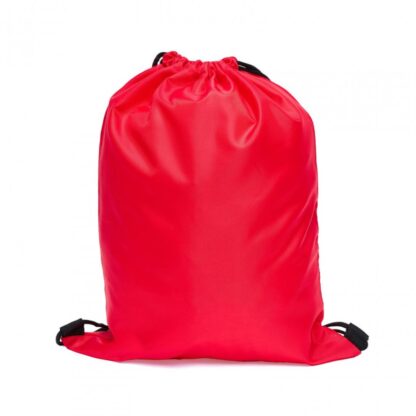 UNI BACKPACK WITH CORD 420D RED