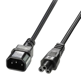Lindy cable C5 to C14 1m black