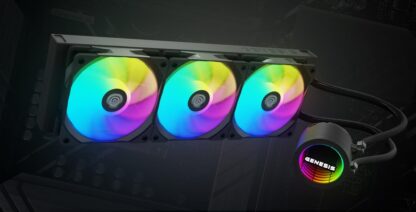 CPU COOLER GENESIS HYDRIA 360 ARGB BLACK