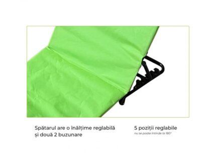 HEINNER BEACH CARPET TYPE CHAIR-141*45*51CM, LIME - Image 3