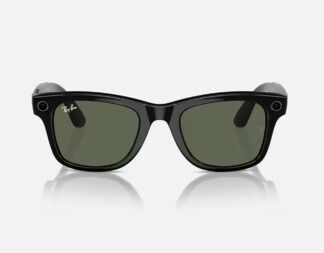 RayBan Meta Wayfarer S ShinyBk/G15 Green