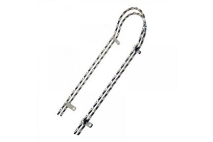 SISSYBAR 18 INCH TWISTED SQUARE, CHROME