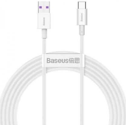 Cable Baseus Superior Fastcharge 2m, white