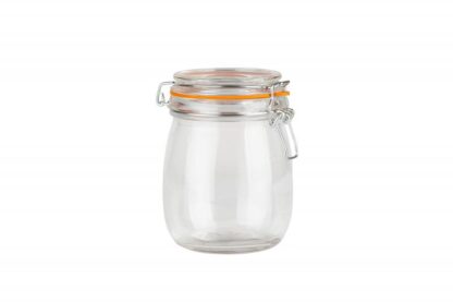 Glass storage jar with lid 750 ML