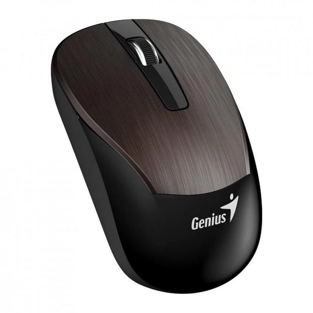 Mouse Genius ECO-8015 1600 DPI, brown - EU Supplies