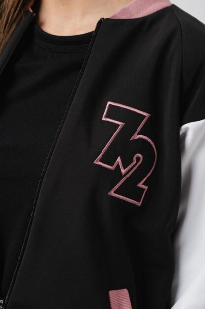 W BOMBER JACKET PINK XL - Image 3
