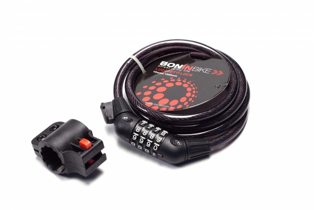 ANTI-THEFT WITH CODE, CABLE 10X1500 MM - EU Supplies