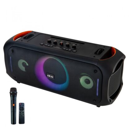 Akai BT 5.3 portable speaker, 80W power