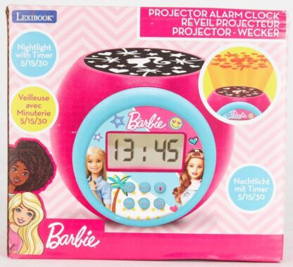 BARBIE PROJECTOR ALARM CLOCK - Image 5