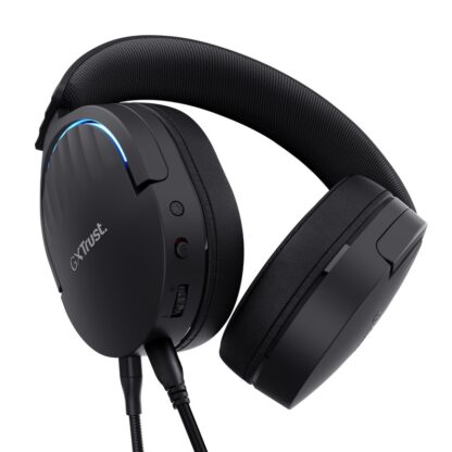 Trust GXT 490P Fayzo wired headphones, black