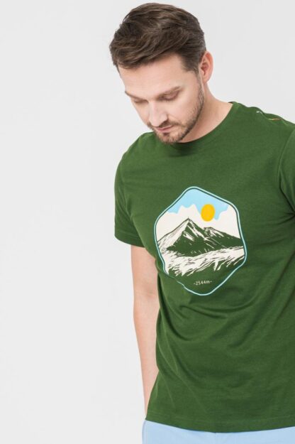 Moldovan Men's Casual T-Shirt Bottle Green-Xxl - Image 5