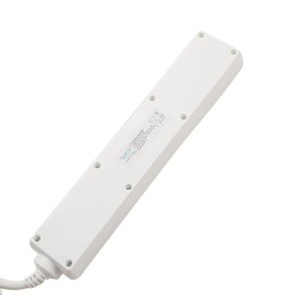 SPACER EXTENSION, connection via Schuko x5 16A 3m White-Grey - Image 3
