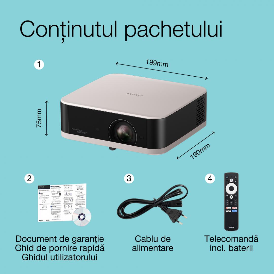 PROJECTOR EPSON EF-61R ROSE QUARTZ - Image 6