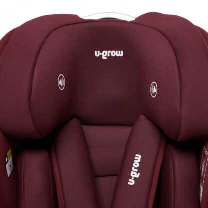 U-Grow car seat, isofix, 76-150 cm, red - Image 10