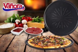 PERFORATED PIZZA TRAY 32x1cm