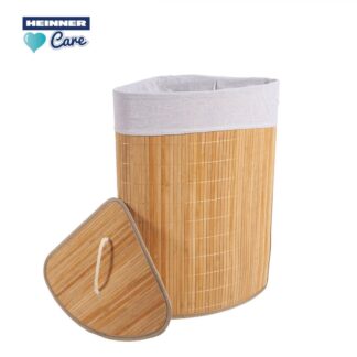 BAMBOO LAUNDRY BASKET CORNER 35x35x60 CM, 55 L