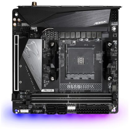 Motherboard GIGABYTE B550I AORUS PRO AX AM4 - Image 2