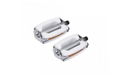 LOWRIDER KRATE PEDALS WITH REFLECTOR, WHITE