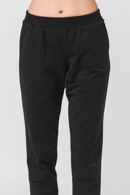 Black Cotton Women's Pants-XL - Image 6