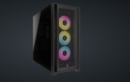 Corsair iCUE 5000D RGB AIRFLOW MID TOWER Black - Image 2
