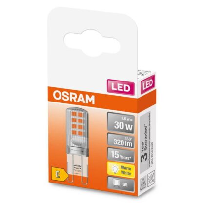 LEDPIN30 CL 2,6W/827 230V G9 FS1 OSRAM
