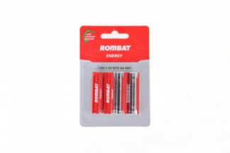 BATTERIES ROMBAT AA LR6 12 BLISTEREx4PCS