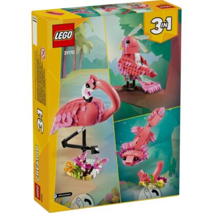 WILD ANIMALS: PINK FLAMINGO, LEGO 31170 - Image 4