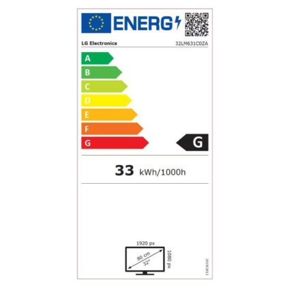 LED TV 32" LG 32LQ631C0ZA.AEU - Image 3