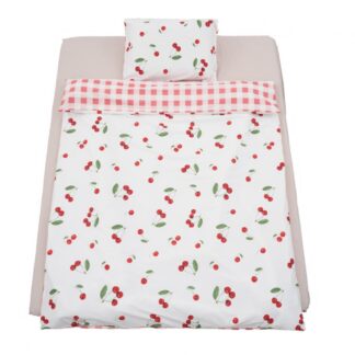 CHERRY COTTON SINGLE BEDDING SET