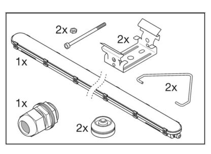 DP 1500 58W 840 IP65 GY LEDV - Image 4