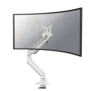 Monitor desk mount desk curved screen 17-49" white