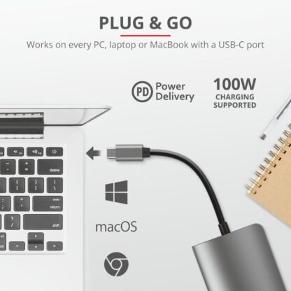Trust Dalyx 7in1 USB-C Multiport Adapter - Image 9