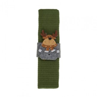 Kitchen towel with napkin ring Craci