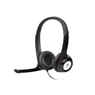 Logitech H390 Headphones with Microphone, Black