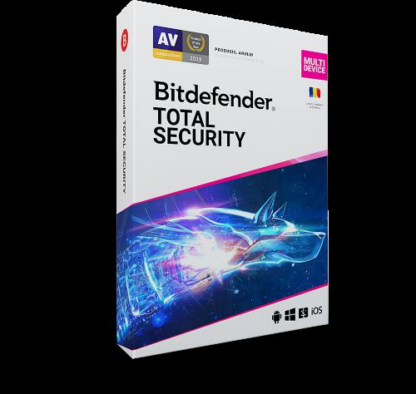 Bitdefender Total Security 2021 License 5 Devices 1 year Retail