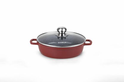 Aluminum Pot + Lid 24X6.5CM, 2.6L, CALABRIA - Image 2
