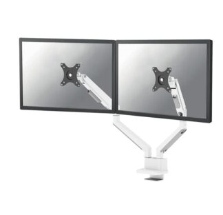 Neomounts double monitor desk stand 17"-32" silver