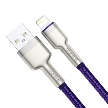 Cable Baseus Cafule Lightning 2m, purple - Image 2