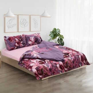 King size linen, cotton, 132 TC, Magnolia