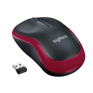 Mouse Logitech M185 WS 1000 DPI, red