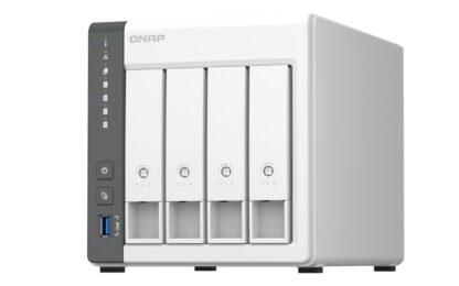 NAS QNAP 433 4BAY 2.0GHZ 4GB TWR SATA